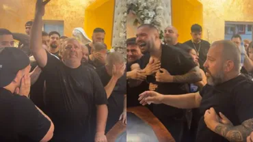 Jale la priveghiul lui Tudor Spoitoru. Imagini sfâșietoare de la căpătâiul liderului clanului