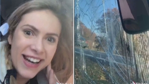 A făcut un TikTok imediat ce s-a răsturnat cu maşina: „M-am gândit...oricum nu am nimic mai bun de făcut"