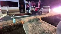 Accident grav pe DN 1C! A fost activat planul roșu, după ce două microbuze s-au ciocnit