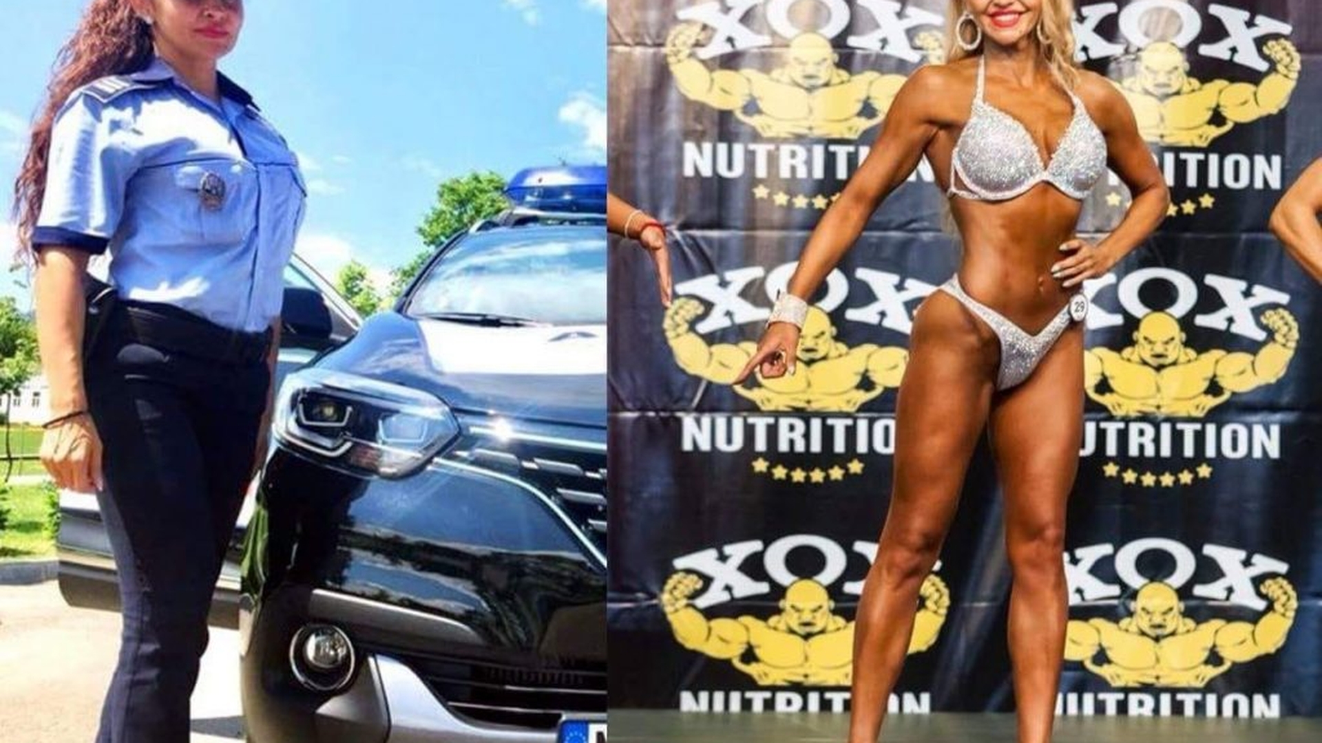 O sexy-polițistă din Maramureș a făcut furori pe Facebook! Colegii ei au postat poze cu ea în costum de baie