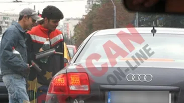 Fanii l-au asaltat pe Lucescu Jr.