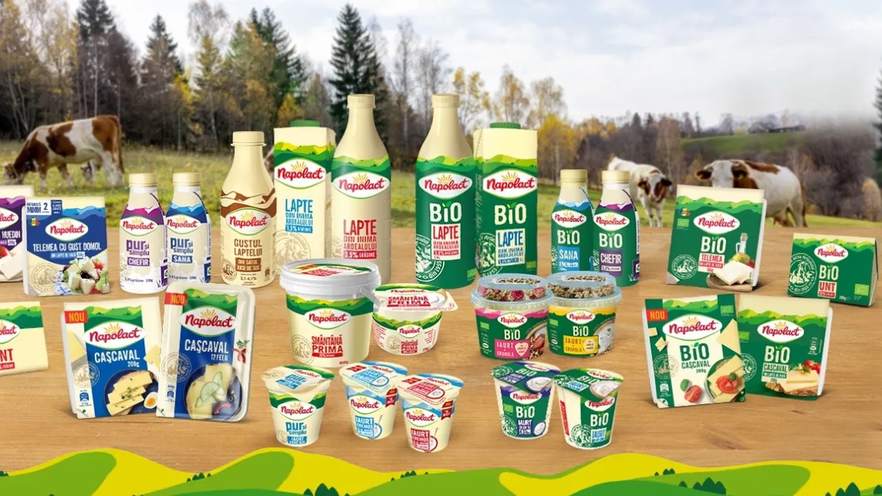 Cine se află în spatele produselor Napolact, cumpărate de milioane de români. Compania, care deține brandul prezent pe piața internă, nu este din România