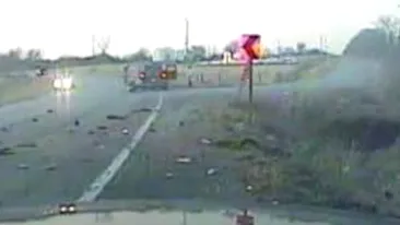 VIDEO Un drogat a ucis o femeie in timp ce fugea de politie