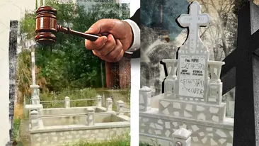 Scandal uluitor într-o familie din lumea bună. Au pus sub sechestru crucea din cimitir!