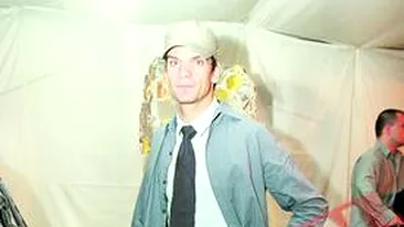 Tudor Chirila a alergat gol in Piata Universitatii