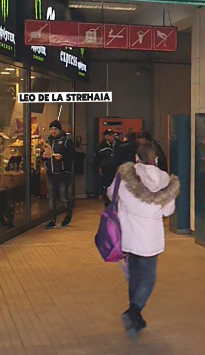 Leo de la Strehaia și-a potolit foamea cu covrigi