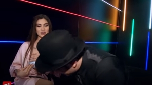 Ce nu s-a văzut la Tv. Vlad Drăgulin a atins-o în zonele intime pe Bia Khalifa, la iUmor VIDEO