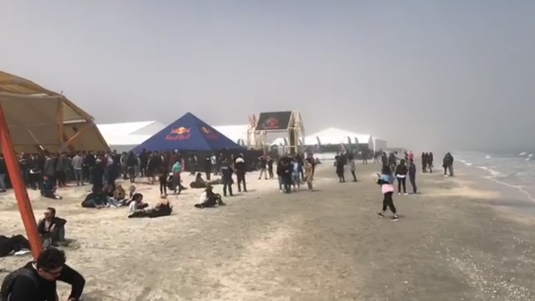 Primele imagini din Mamaia! Ce se întâmplă acum pe Litoral