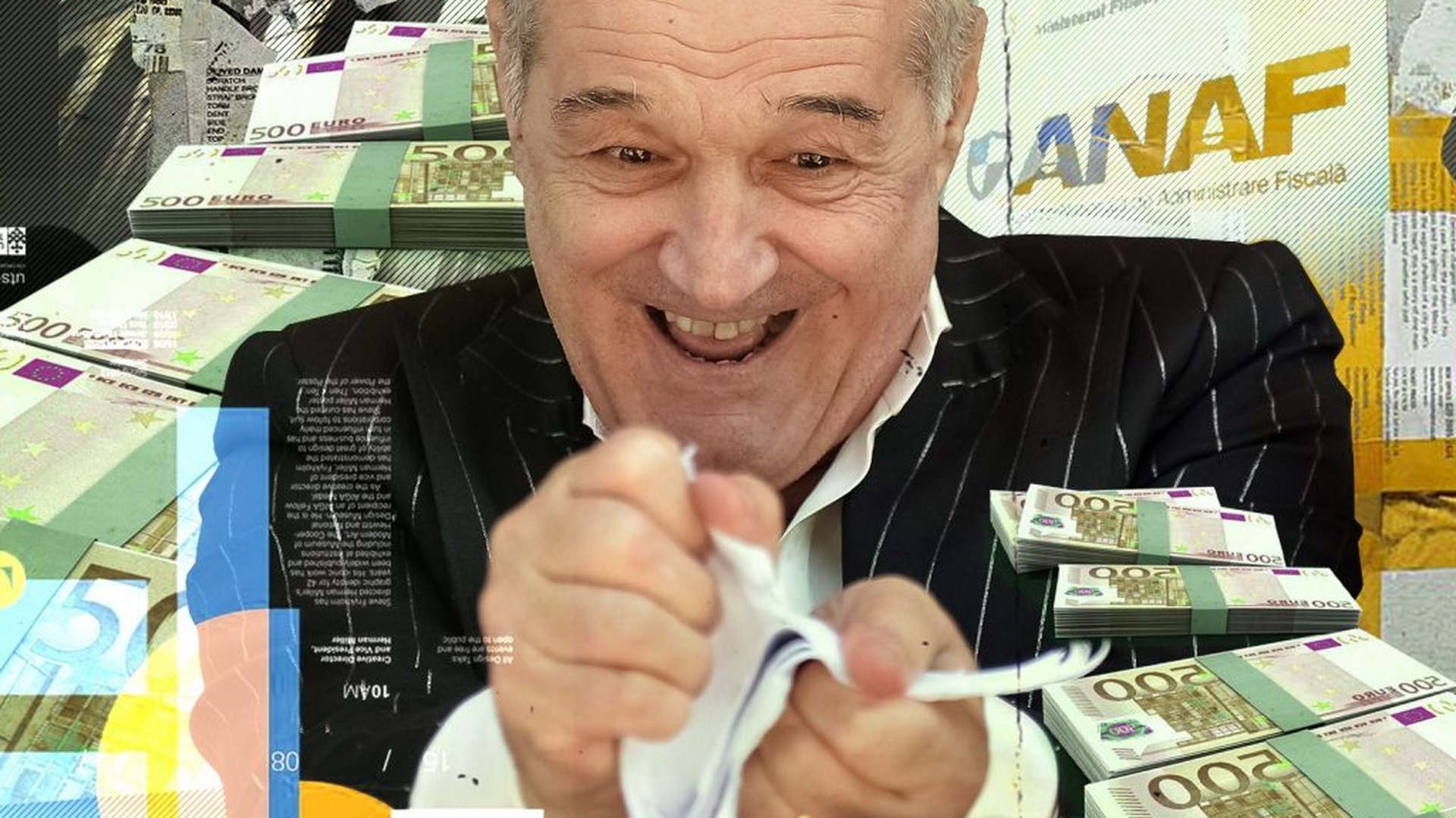 Cum a câștigat Gigi Becali 1 mil. € de la ANAF. “Mai bine iau, în loc să dau”
