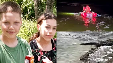 Ei sunt frații care au murit în a treia zi de Crăciun, după ce gheața s-a rupt sub ei. Andreea și Cosmin erau crescuți de tată