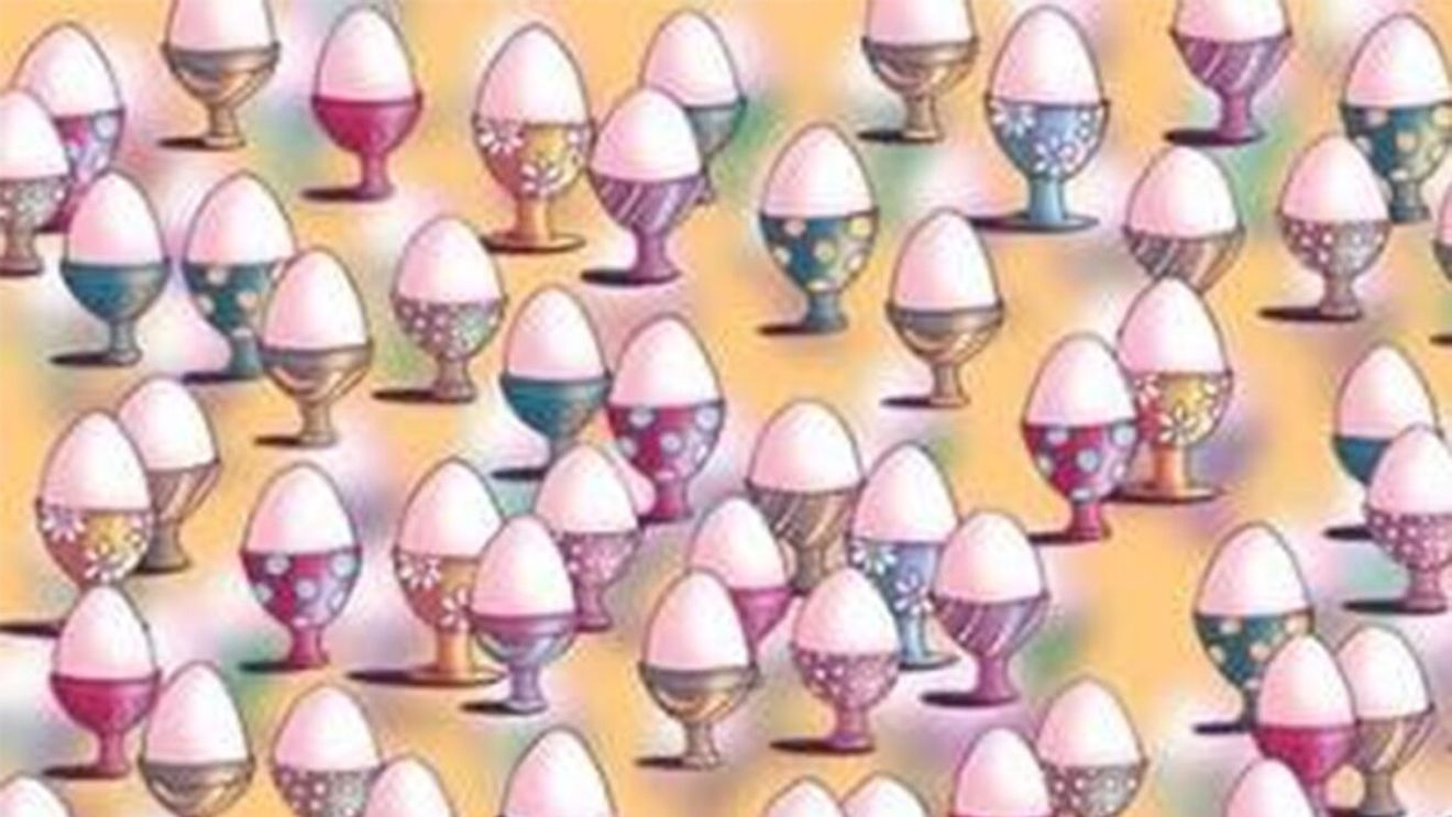 Iluzie optică virală | Găsiți mingea de golf ascunsă printre ouăle de Paște din această imagine!