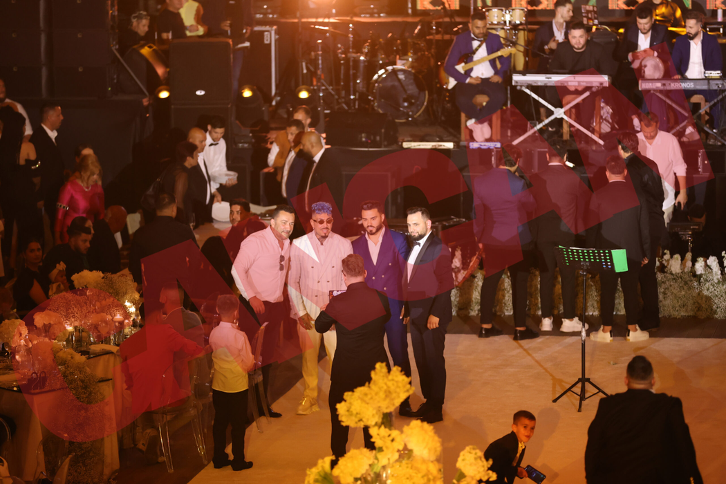 Jador și Alex Velea au fost și ei prezenți la nunta lui Salam (Foto: CANCAN.RO)