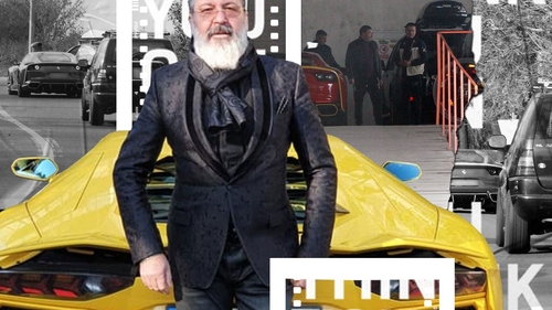 Excentricul milionar român a luat măsuri serioase după ce a fost jefuit. Cum l-am filmat pe celebrul afacerist,  “flancat” de garda de corp