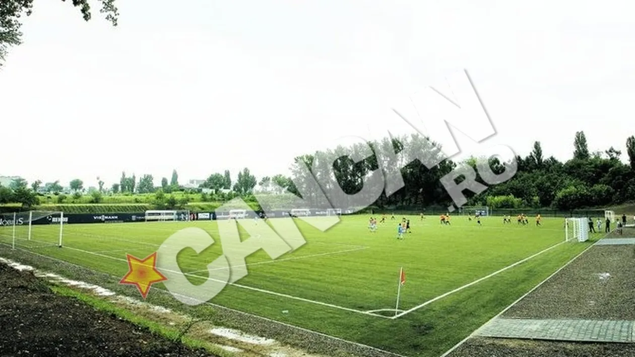 Ontanu demareaza un proiect de 400.000 de euro la fosta baza sportiva FRB! Transforma o ruina intr-un teren de fotbal de lux!