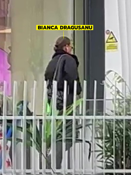 Bianca Drăgușanu, vizită-fulger la clinică, de sărbători