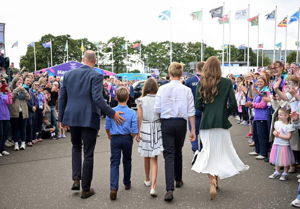 Familia Prințului William, sursa-captură social media princeandprincessofwales