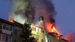 Incendiu într-un bloc din Timișoara: 18 persoane au fost evacuate, 20 s-au autoevacuat
