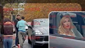 Andreea Bălan se uită la Victor Cornea ca la un zgârie-nori! Dragostea nu ține cont de centimetri