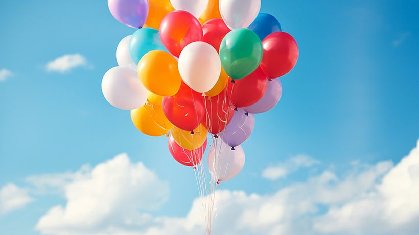 (P) Copiii și baloanele－sufletul oricărei petreceri