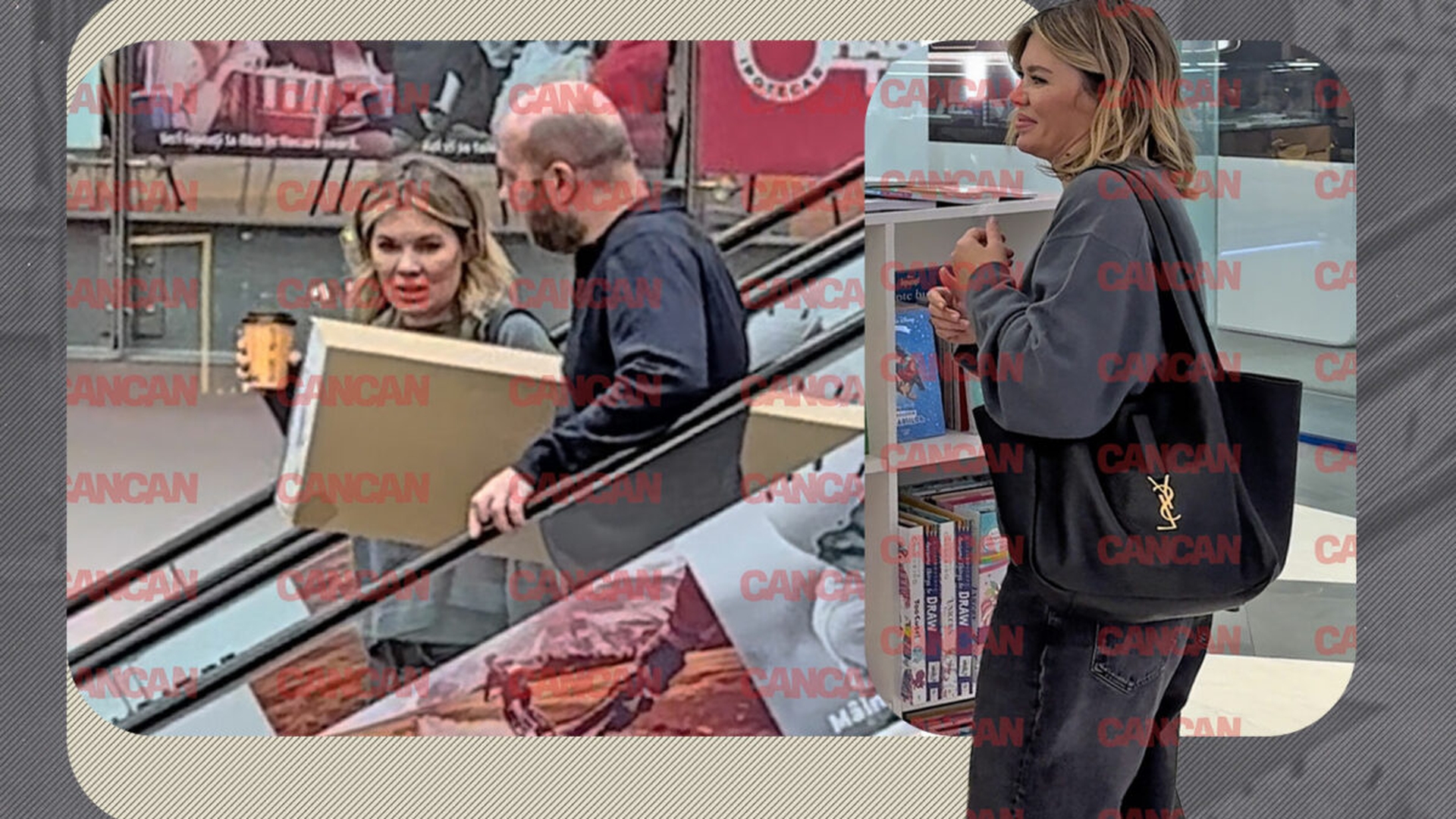 Gina Pistol s-a pierdut prin magazine cu ”sosia” lui Cosmin Seleși. Prezentatoarea MasterChef, de la PRO TV, acțiune fulger