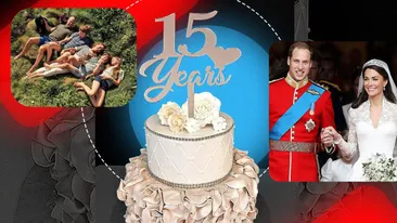 Cuplul princiar marchează 15 ani de căsnicie. Fotografia care a emoționat lumea: William și Kate, alături de copii