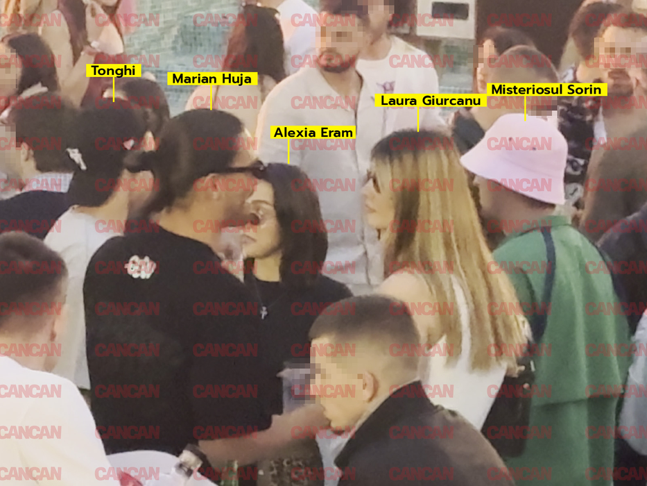 Congresul Mondenilor! Laura Giurcanu, la double date cu Marian Huja și Sorin