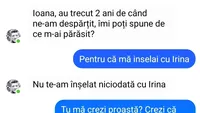BANC | Ioana, îmi poți spune de ce m-ai părăsit?