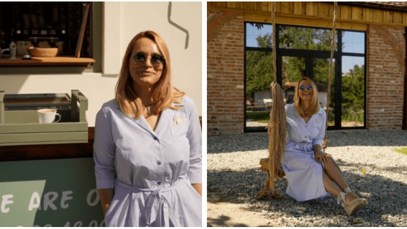Andreea Esca își trăiește visul cu ochii deschiși în Porumbacu de Sus: „Am visat la locul acesta”