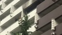 Incendiu la un hotel din stațiunea Căciulata. Mai multe persoane au fost evacuate