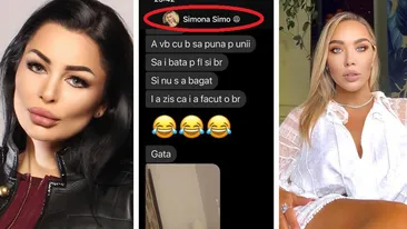 Brigitte, în război cu iubita fratelui, Simona Necula, și Raluca Podea. Celebra blondă ar fi pus cineva să-i bată pe Florin Pastramă și pe soția lui