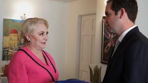 Viorica Dăncilă, întrevedere cu Steven Fulop, primarul orașului Jersey City. Ce s-a discutat