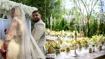 Imagini incredibile de la nunta faraonică a lui Bogdan Nemțeanu! EX-ul Dianei Munteanu a cheltuit o avere pe aranjamente | VIDEO EXCLUSIV
