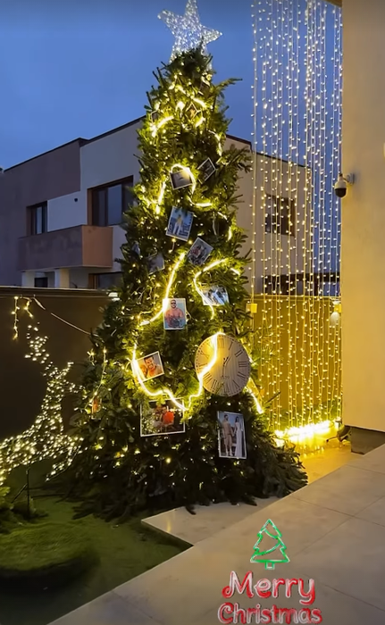 Dorian Popa nu se uită la bani! Ce decorațiune uriașă și-a pus pe casă, de Crăciun