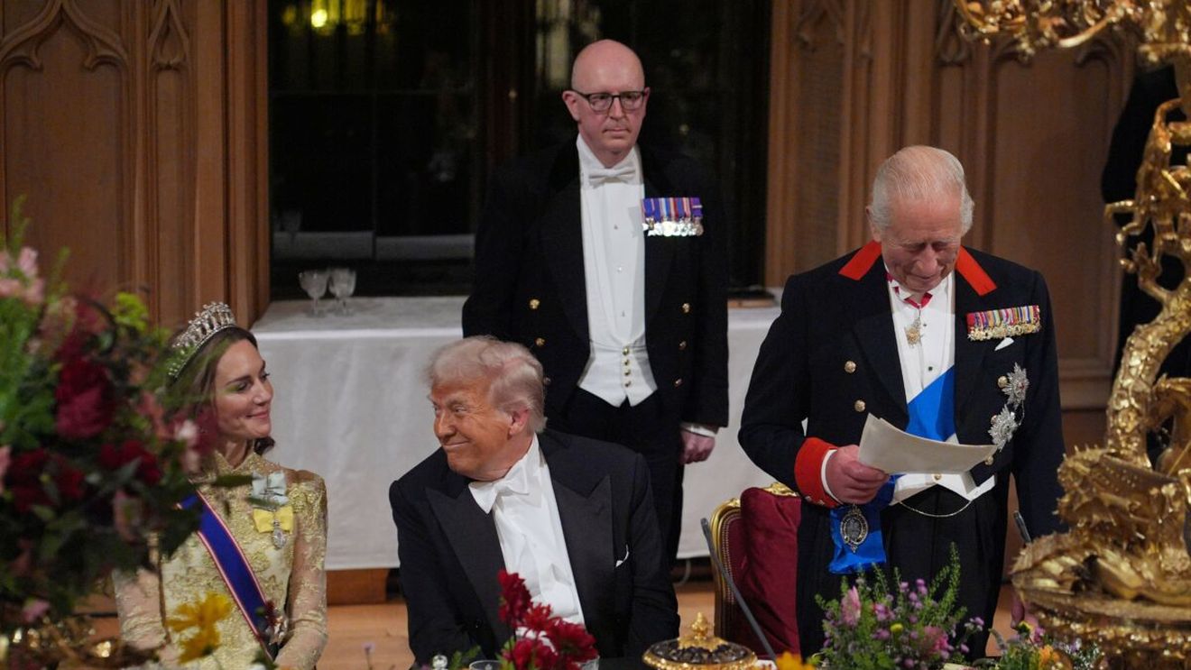 Momentul în care Kate Middleton a început să plângă, în timpul vizitei lui Donald Trump. Imagini emoționante