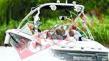 Magnatul Patriciu a plimbat trei doamne cu salupa