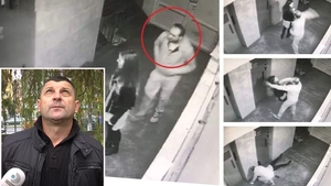 Tatăl Denisei, tânăra bătută și tâlhărită în scara unui bloc din Alba Iulia, traumatizat după imaginile surprinse de camerele de supraveghere. Bărbatul a făcut mărturii emoționante