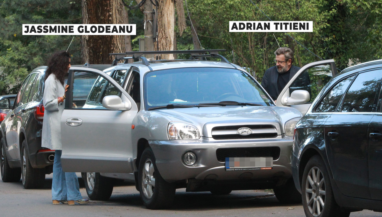 Nu a fost o plimbare foarte lungă, dar Adrian Titieni și Jassmine Glodeanu au gustat din plin minutele de relaxare în doi