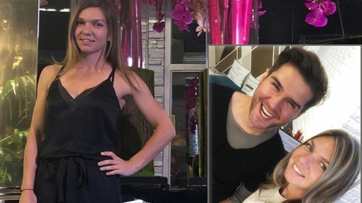 Simona Halep și-a schimbat look-ul! Tenismena s-a lăsat pe mâinile lui Sorin Stratulat, hair-stylist-ul vedetelor