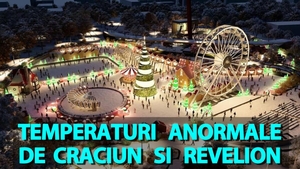 Vremea o ia razna de Crăciun și de Revelion în București. Temperaturi anormale de Sărbători, potrivit meteorologilor EaseWeather