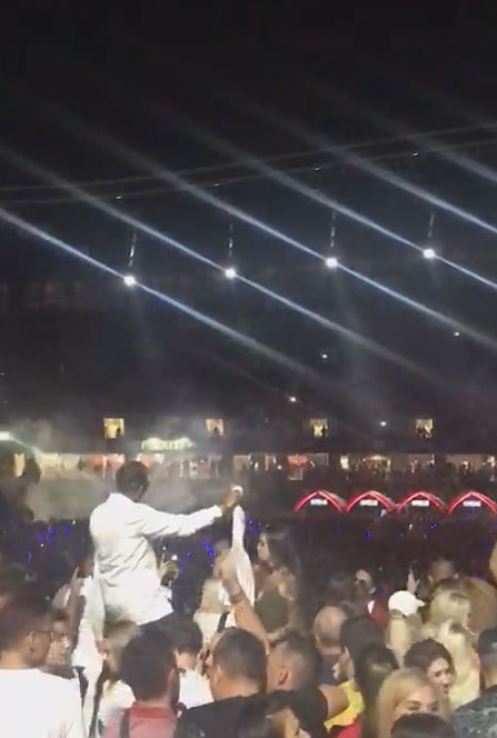Cătălin Botezatu a făcut spectacol la UNTOLD