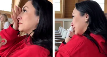 Andra Măruță, în lacrimi chiar în ziua de Crăciun. Cătălin Măruță a filmat tot: ”E genul de om care pune suflet”