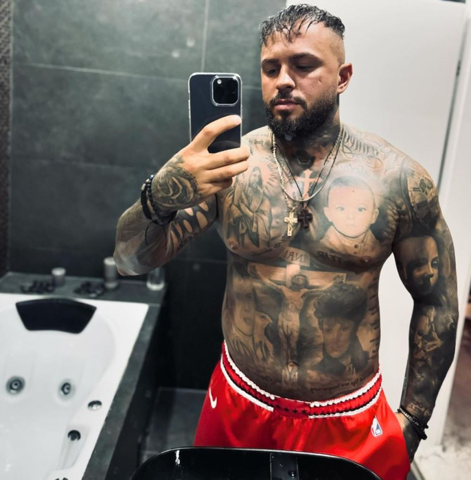 Meko l-a provocat pe Cristi Mitrea, acum un an (Foto: Instagram)