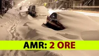 ANM a schimbat prognoza! Vine iarna cu ninsori și viscol crunt. Se întâmplă chiar acum