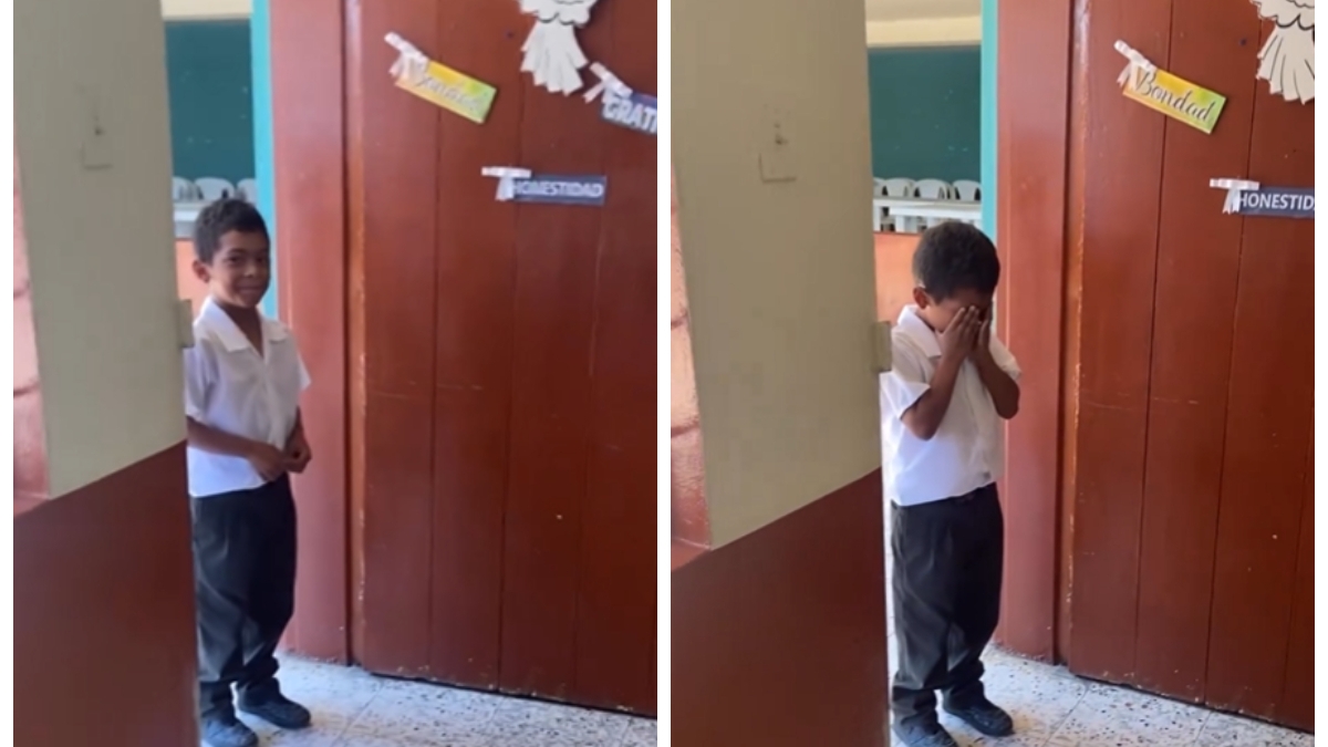 Reacția emoționantă a lui David, un băiețel de 8 ani, după ce i-a fost serbată ziua de naștere pentru prima dată: „Am început să plâng de fericire”