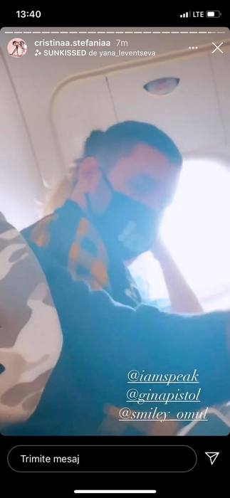 “Familia Speak”, vacanță cu “Familia Smiley” Ce gest a făcut viitorul tătic în avion pentru a-i ascunde burtica Ginei Pistol