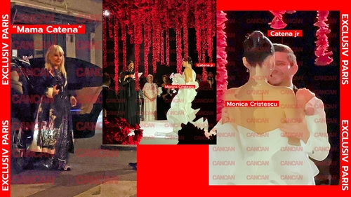 Mama Catena, nr. 1 complet: i-a făcut prințisorului nuntă de 3 milioane € la Paris! Paparazzii CANCAN au fost în Franța la evenimentul anului