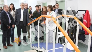 Oprescu a verificat investitiile facute la Spitalul Sfantul Luca, unde s-au construit sali ultramoderne de recuperare fizica