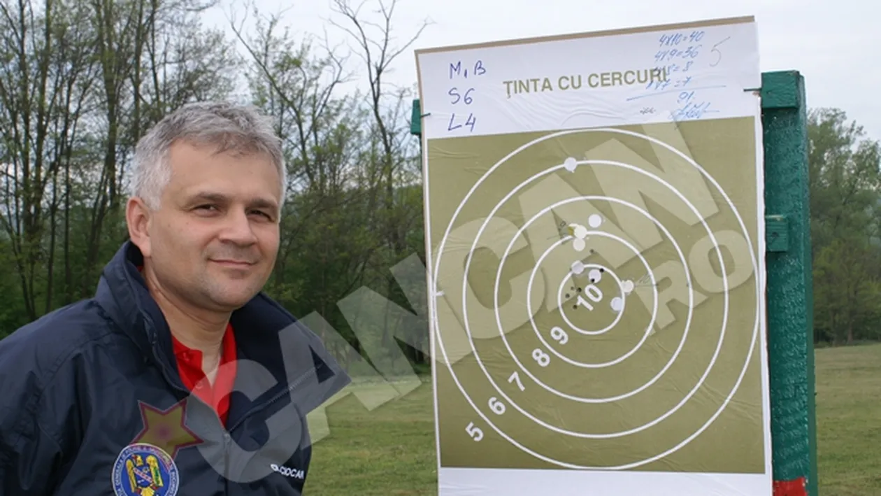 Christian Ciocan aspira la primul loc la tir