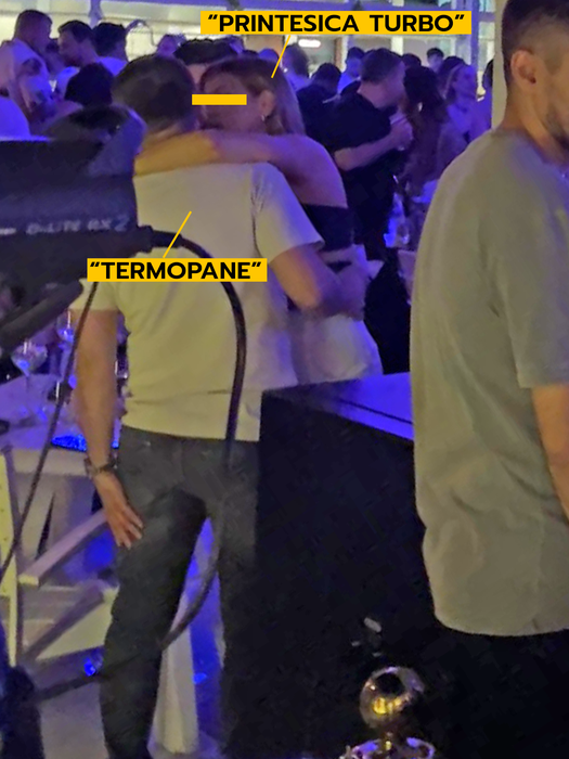 "Prințesica Turbo" s-a "revanșat", la un moment dat, față de "Termopane", la LOFT (Foto: CANCAN.RO)