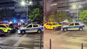 Accident grav în București! Două persoane, dintre care un copil de 3 luni, au ajuns la spital